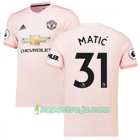 Billiga Fotbollströjor Manchester United Matic 31 Borta tröja 2018/19 Kortärmad